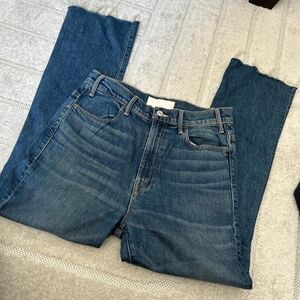 Mother Raw Hem Jeans